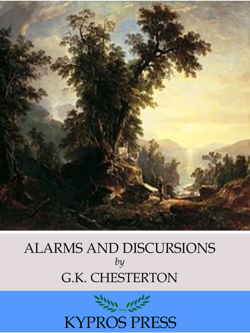 Title details for Alarms and Discursions by G.K. Chesterton - Available